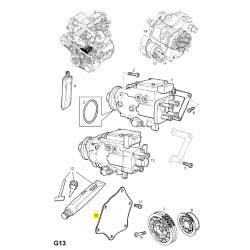 Dekiel, osłona pompy wtryskowej Opel Astra G OE 90530170