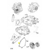 Dekiel, osłona pompy wtryskowej Opel Astra G OE 90530170