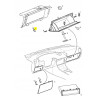 Mocowanie wspornika, schowek Opel Astra G OE 24455404