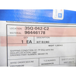 Szczęki hamulcowe tył Chevrolet Spark OE 96446178