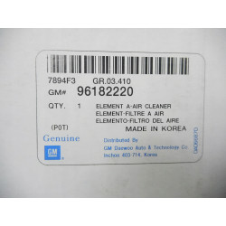 Filtr powietrza General Motors SENS LANOS OE 96182220