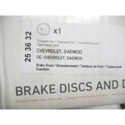Bęben hamulcowy Chevrolet Daewoo 253632