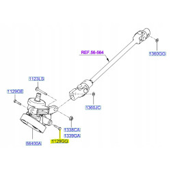Śruba, układ kierowniczy Hyundai H100 OE 11294-10351