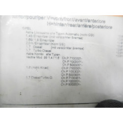 Części montażowe, hamulec bębnowy ATE 669167