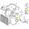 Opaska, przewodu chłodnicy Fiat Ulysse OE 9642916080