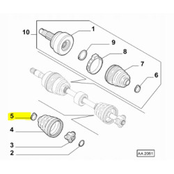 Opaska osłony przegubu Fiat Idea OE 46307104