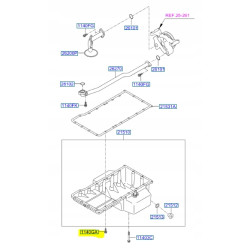 Śruba, smarowanie silnika Hyundai Mighty 2015- OE 11403 08323