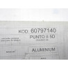 Nakładki progowe Fiat Punto II 5D 99- OE 60797140