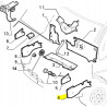 Izolacja grodzi silnika lewa Fiat Ducato OE 1313758080