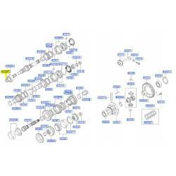 Pierścień oporowy skrzyni biegów Hyundai Getz OE 43224 21240
