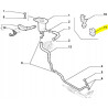 Spinka mocowanie przewodu wspomagania Fiat Palio OE 14574080