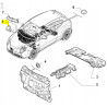 Izolacja grodzi silnik Alfa Romeo Mito OE 50515025