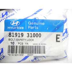 ŚRUBA ZRYWALNA STACYJKI HYUNDAI ELANTRA OE 81919 31000