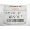 Podkładka klapy bagażnika Mitsubishi Outlander OE MR220615