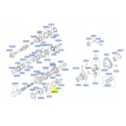 Podkładka regulacyjna Hyundai Getz OE 43227-22430