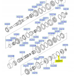 Podkładka regulacyjna Hyundai Atos OE 43227-02155