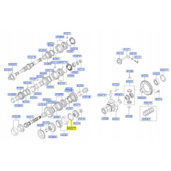 Podkładka regulacyjna Hyundai Getz OE 43227-22910
