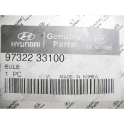 Żarówka, deska rozdzielcza Hyundai Accent OE 97322 33100