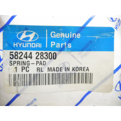 Tarcza dociskowa tylnych klocków hamulcowych Hyundai Tiburon OE 58244 28300