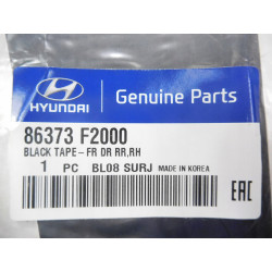 NAKŁADKA / NAKLEJKA SŁUPKA / DRZWI PRZÓD PRAWYCH HYUNDAI ELANTRA 86373F2000