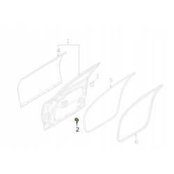 Odbój drzwi Hyundai Elantra OE 82191 33010