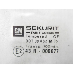 Szyba boczna prawy tył OPEL ASTRA-G OE 9199044