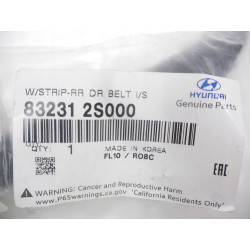 Uszczelka drzwi tylnych lewych Hyundai Tucson OE 83231 2S000