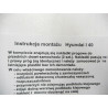 Nakładki progowe Hyundai i40 2011 OE AVI40 24114
