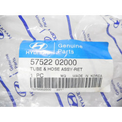 Wąż powrotny układu wspomagania kierownicy HYUNDAI ACCENT 57522 02000