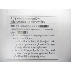ZESTAW NAKLEJEK INSTRUKCJA OBSŁUGI HYUNDAI 96710 D7999QQH