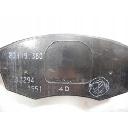 KLOCKI HAMULCOWE PRZÓD FIAT LINEA 09-15 1.3JTD