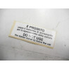 Naklejka DO NOT USE Fiat Multipla OE 10453780