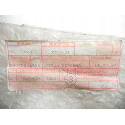 Listwa drzwi lewy przód Fiat Punto OE 735272951