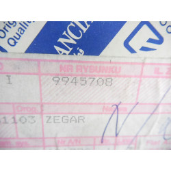 Tarcza zegara, deska rozdzielcza Fiat Punto OE 9945708