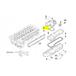 USZCZELKA PRZEPUSTNICY FIAT DUCATO OE 504107629