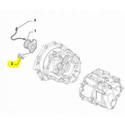 Śruba wysprzęglika Fiat Nuovo Bravo OE 71740510