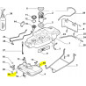 Śruba, zbiornik paliwa Fiat Ulysse OE 9406922549