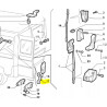 SWORZEŃ DRZWI TYLNYCH LEWY FIAT DUCATO OE 1305687080