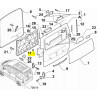 Nakrętka klapy bagażnika Fiat Nuovo Scudo OE 9614885380