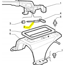 DRĄŻEK ŚCIĄGAJĄCY HAMULEC RĘCZNY FIAT PUNTO OE 7774516