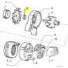 Podkładka dystansowa alternatora Fiat Seicento OE 9944912