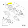 Opaska osłony przegubu Fiat Grande Punto OE 46307576