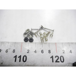 Zestaw sprężyn ustalających szczęk hamulcowych Fiat Panda OE 77362612