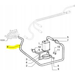 Przewód paliwa Fiat Uno OE 46524940