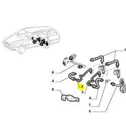 Przewód hamulcowy Fiat Palio OE 46430272
