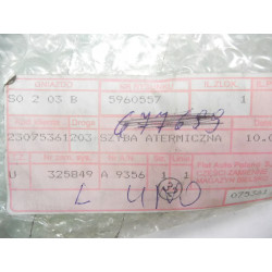 SZYBA KAROSERYJNA LEWA DYMIONA FIAT UNO 5D ASO