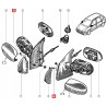 Klips mocujący Renault Megane I OE 7703072172