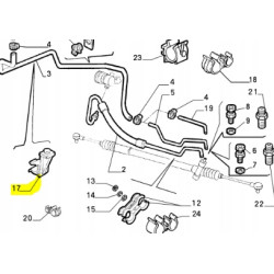 Mocowanie przewodu wspomagania Ducato 1330023080