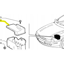 Osłona akumulatora Fiat Marea OE 46458166