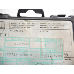 Śruby koła Fiat Ulysse OE 5908688